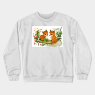 Little Foxes Christmas Crewneck Sweatshirt